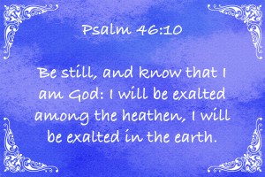 Psalm 46 10 5BL
